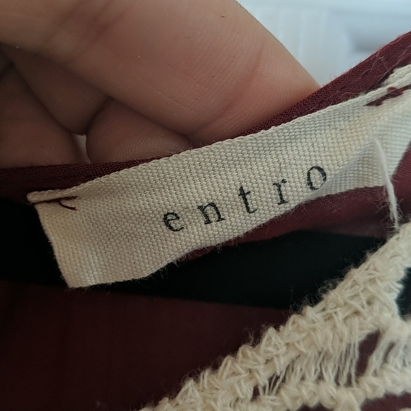 ENTRO Crochet Top Sleeveless Dress - Picture 4 of 7